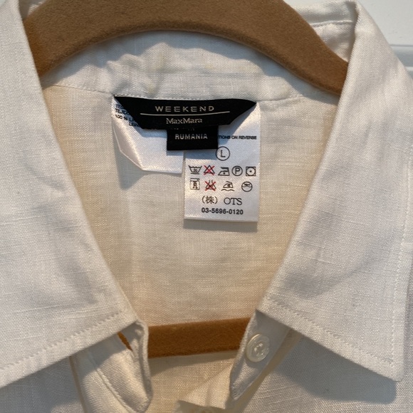 Max Mara Linen top - Picture 2 of 4